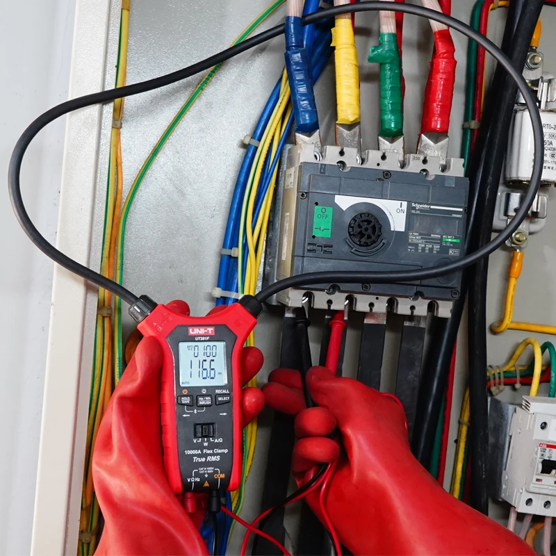 UNI-T True RMS 10000A Flex Clamp UT281E+; UT281F Bluetooth Communication/Three-Phase Power/Inrush Current /Data Storage