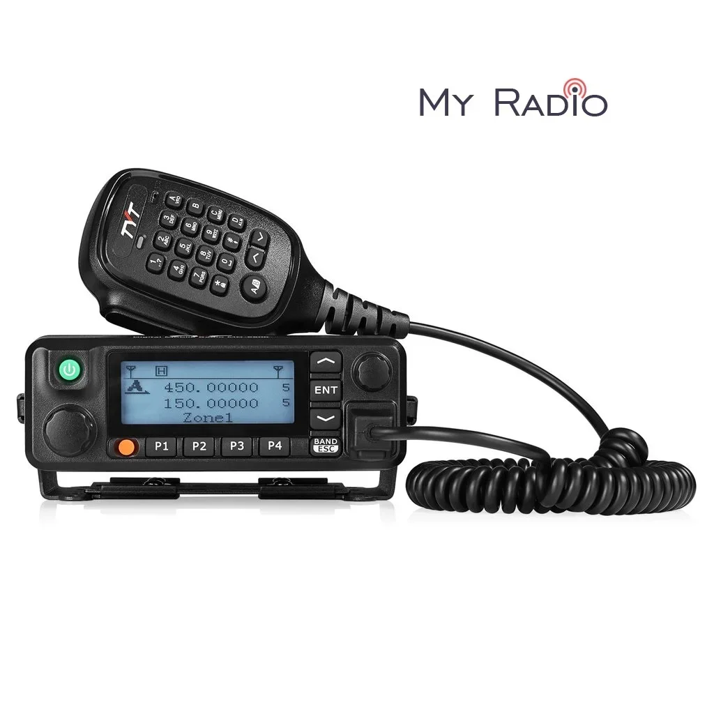 TYT MD9600 Mobile Radio DMR Analog VHF UHF Dual Time Slot Encryption Work Fit Motorola 50W Optional GPS Car Wireless Transceiver