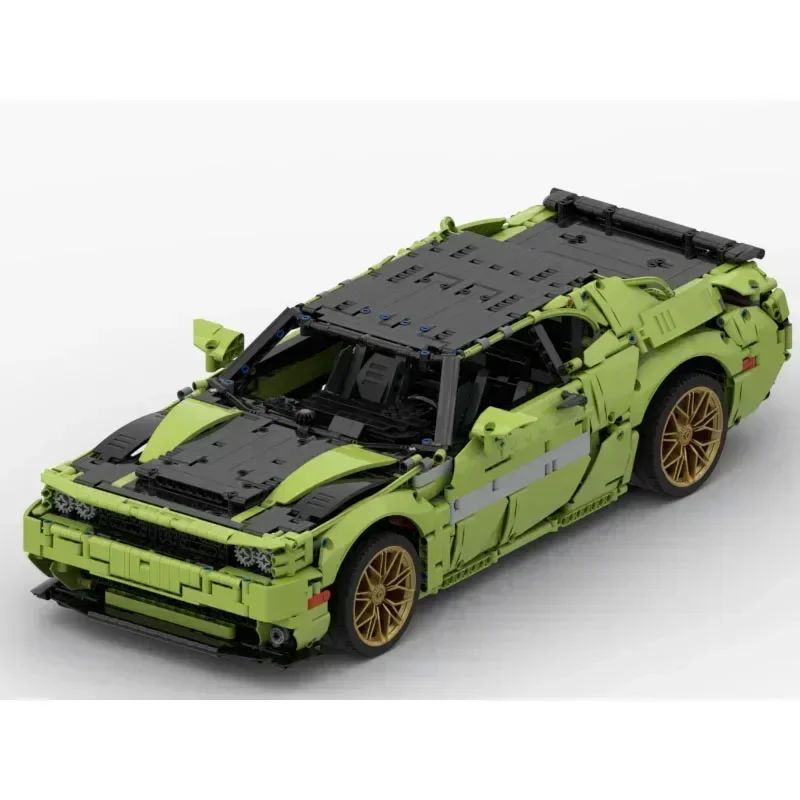 Nuevo MOC- 152910   Challenger 2008 supercoche montaje empalme miniatura de bloques de construcción 3212 piezas de automóvil bloque de construcción niños juguete para regalo