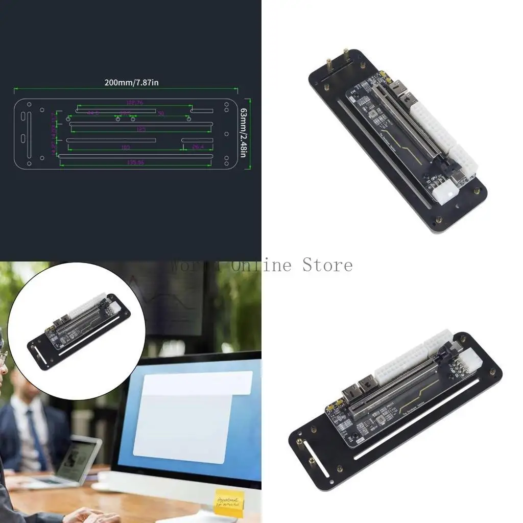 

Notebook External Graphics Dock XM-25cm XM-50cm Enhances Laptop Gaming Docking Station eGPU 87HC