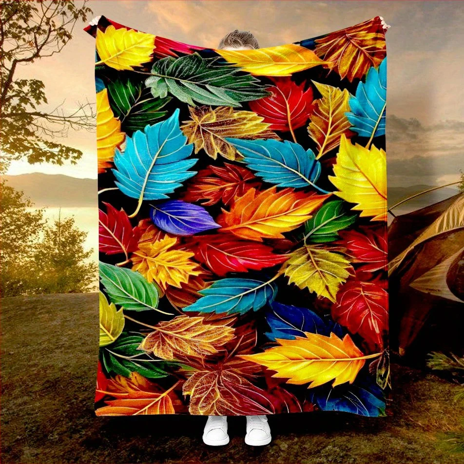 

Одеяло с благословением на День Благодарения, уютный фланелевой плед для семейных встреч, всесезонный комфорт, праздничный подарок на благодарность