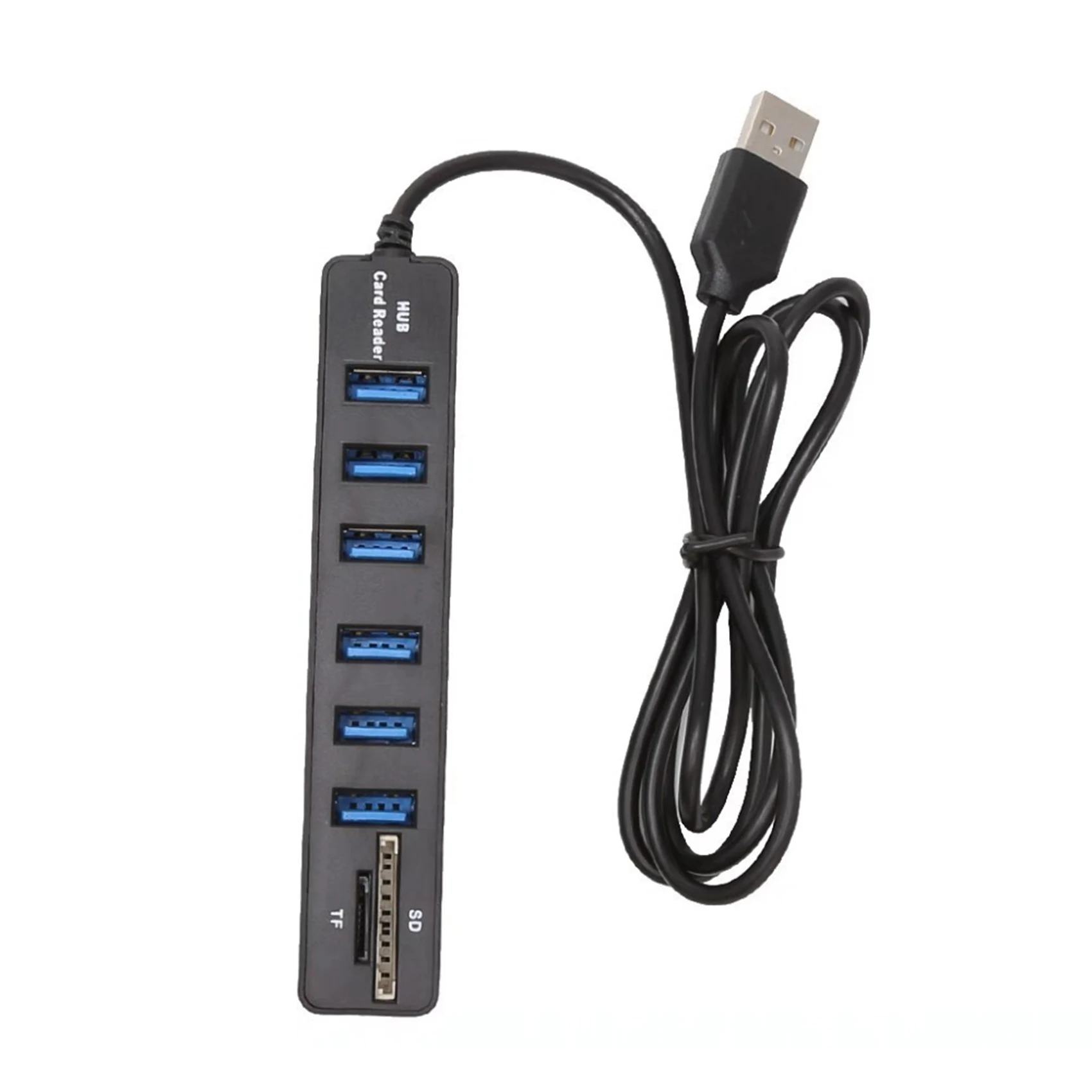 USB 2.0 Multi-Function Card Reader, Splitter, 6-Port, Hub, SD, TF Card, Mac Pro, Mini, Imac, Ps4, Surface Pro