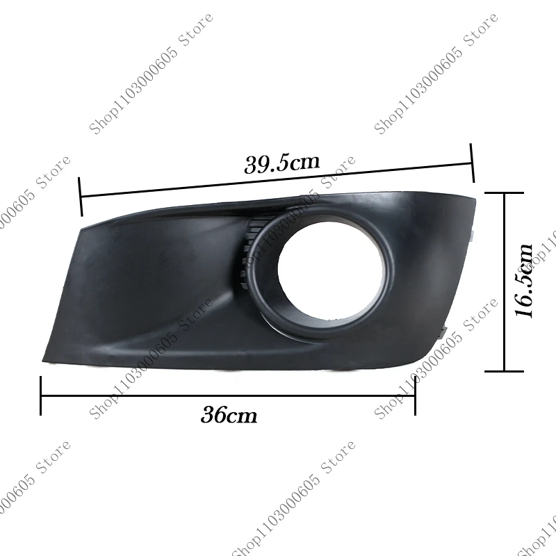 For TOYOTA FORTUNER 2012 2013 2014 Automobile Accessories Front Bumper Fog Lamp Assembly Fog Lamp Protective Cover Anti-Fog Lamp