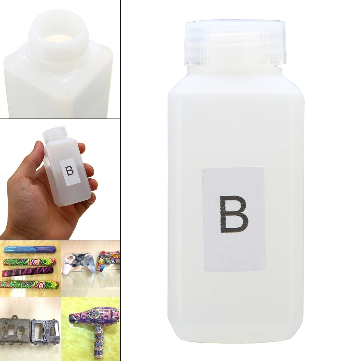 einkshop 500ml Hydrographic Activator B For hydrographic Activator Water Transfer Printing Film Activator A Activator B