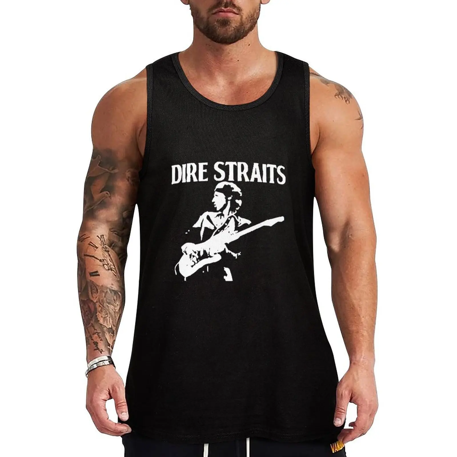 

Dire Straits Tank Top sleeveless jackets gym shirt man Male vest