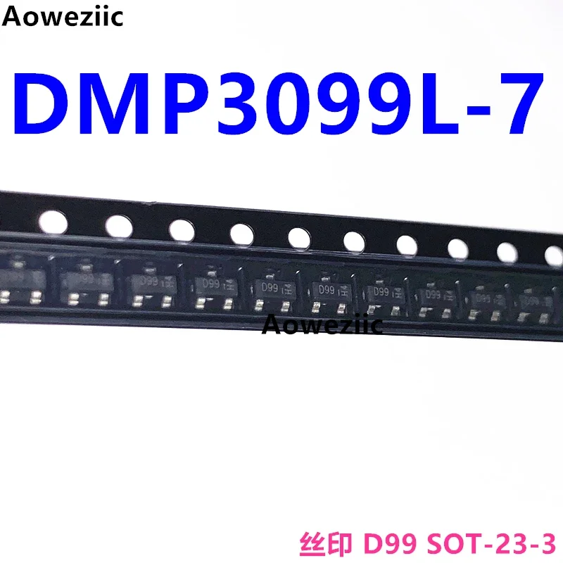 DMP3099L-7 SOT23 silk screen D99 P channel transistor 3.8A 30V brand new original