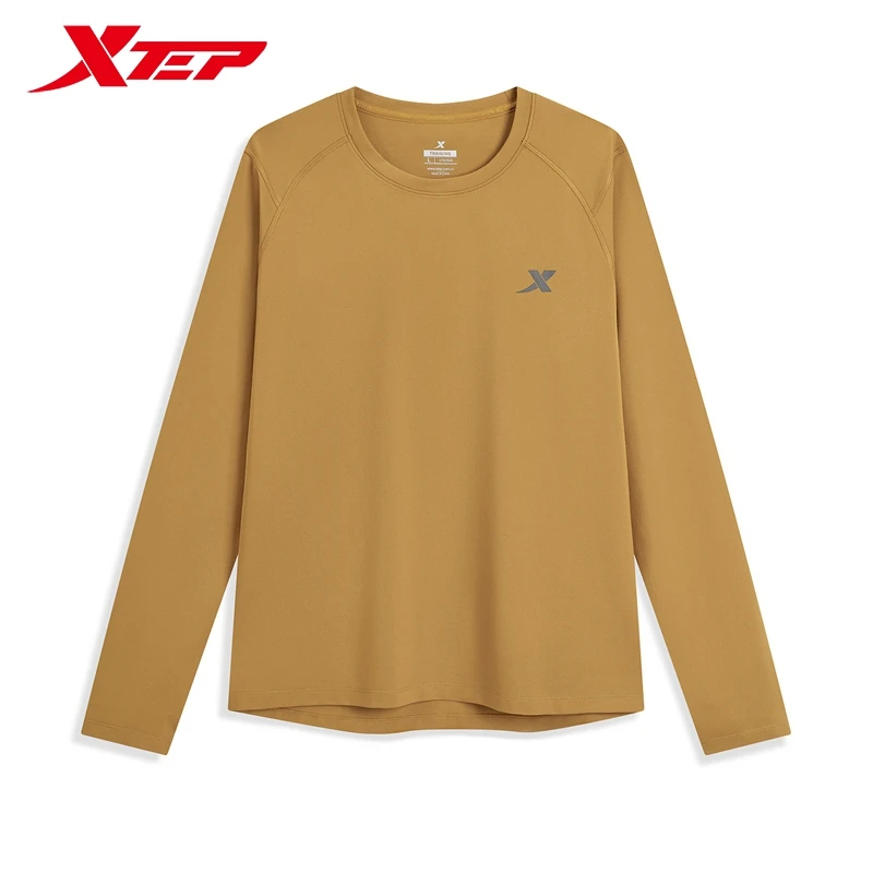 Xtep Pullover Hoodie For Men 2024 Autumn Comfortable Soft Sweatshirt Leisure Athletic Outdoor Long sleeves Tops 876329030011