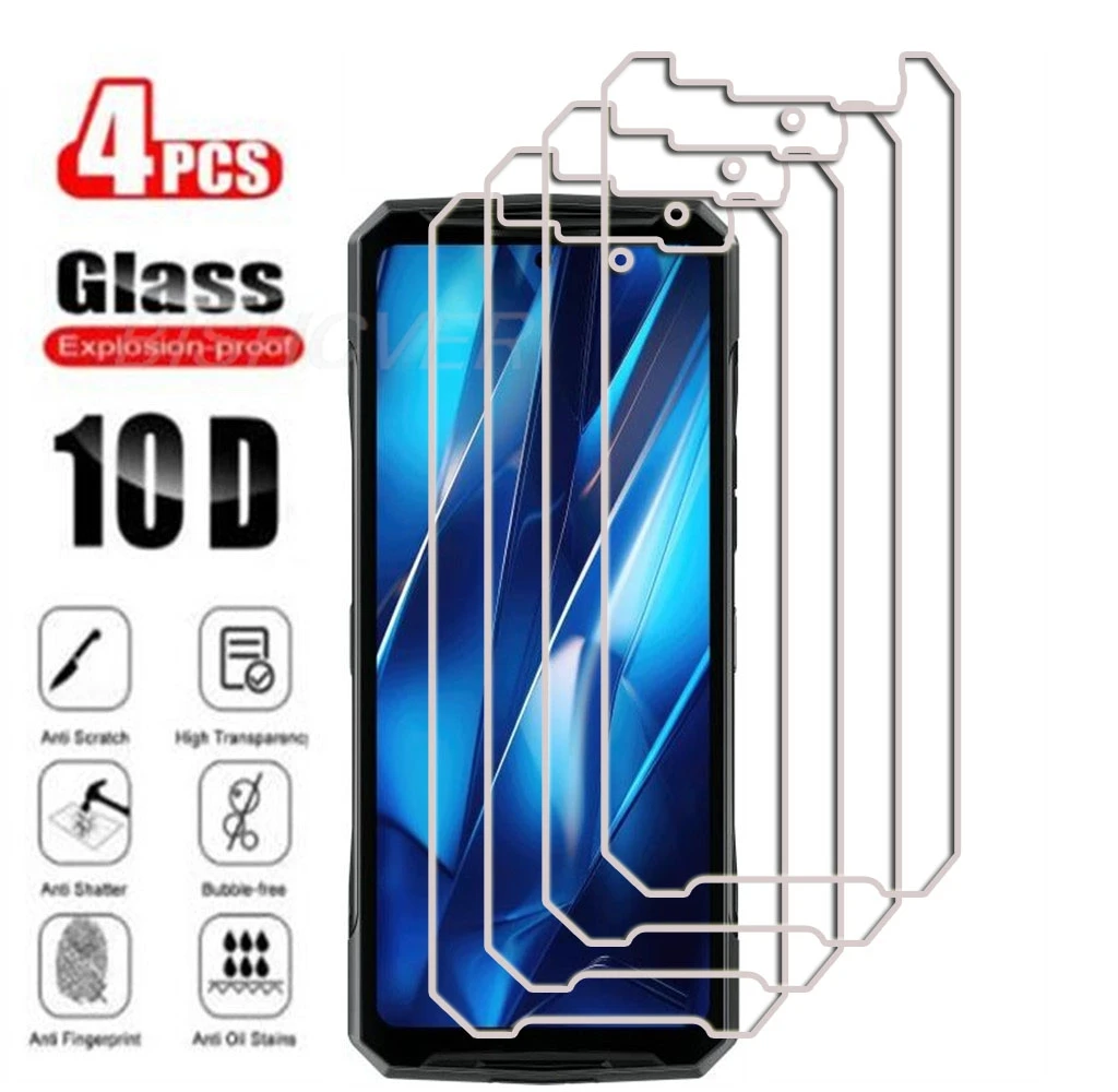 4Pcs Tempered Glass For Doogee DK10 6.67