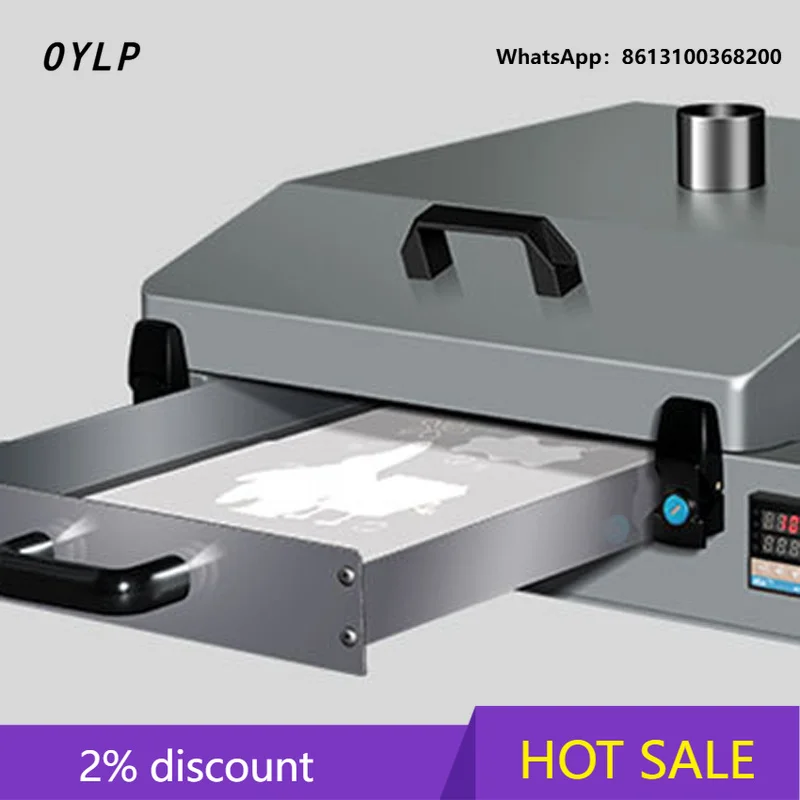 OYLP A3 white ink heat transfer dryer heat transfer film hot melt powder rapid heating drying oven household oven