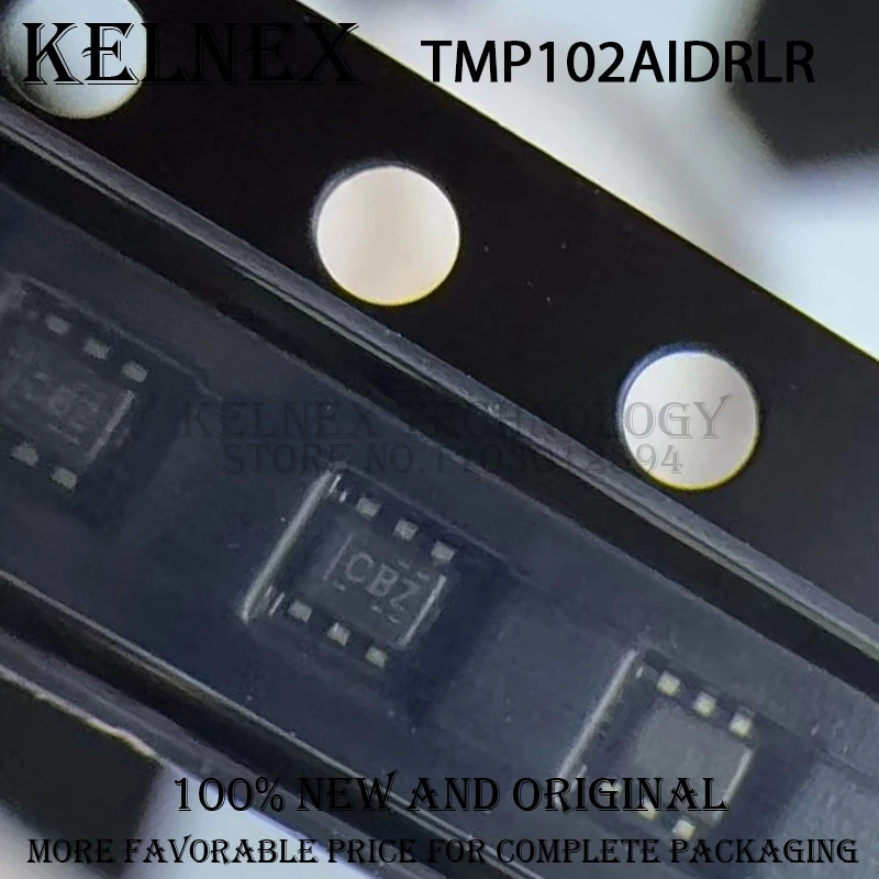 10 Uds TMP75AIDR TMP236A4DBZR TMP102AIDRLR TMP75AIDGKR TMP112AIDRLR TMP235A2DBZR TMP390A2DRLR TMP235A2DCKR sensor de temperatura