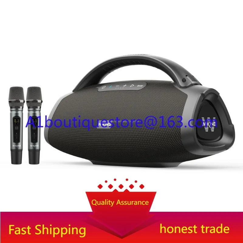 W-KINGS 最新 D20 Poweul 200 ワット超低音 IPX6 防水屋外ラジカセワイヤレス Bluetooth スピーカー急速充電 x20