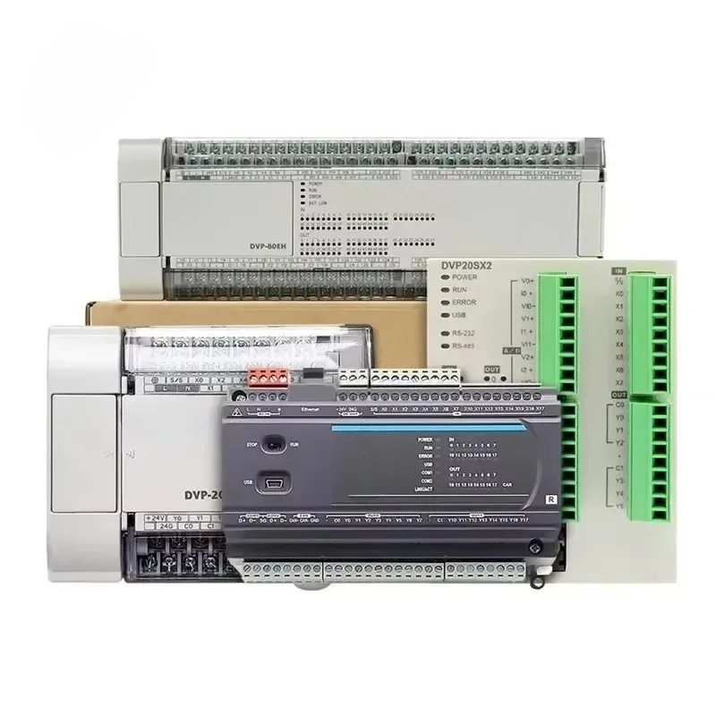 2026 High Quality DVP04AD-S PLC Controller for Industrial Automation with RS485 Communication and PLC Programming