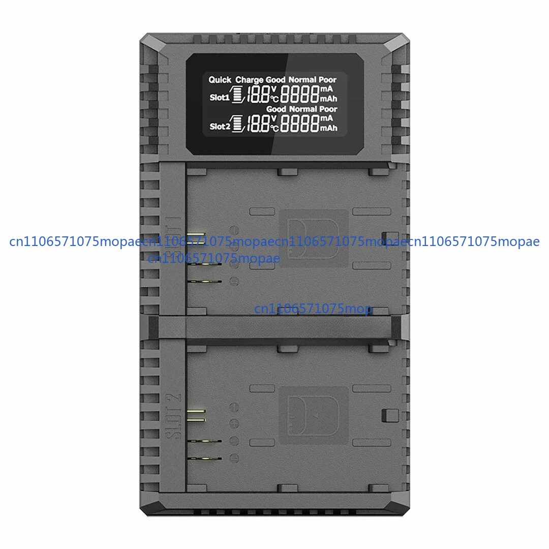 

For NITECORE UCN2 Pro Digital USB Charger For Canon LP-E6N Camera Batteries