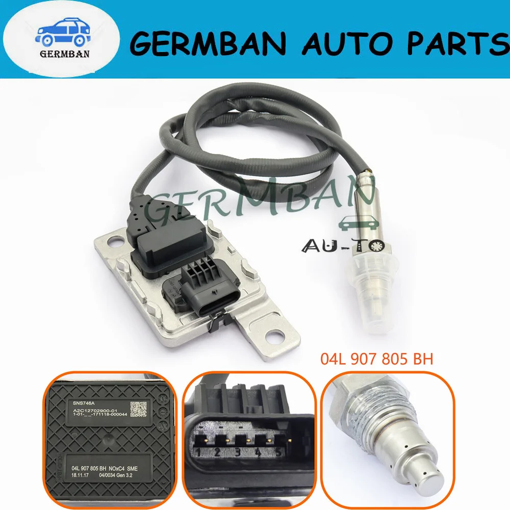 

04L 907 805 BH New Nox Sensor 04L907807BH For VW Passat B8 Arteon Skoda Superb 04L907807ER