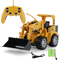 5-Channel Remote Control Excavator Toy - 3.6V Battery, USB Charging, 29cm Size