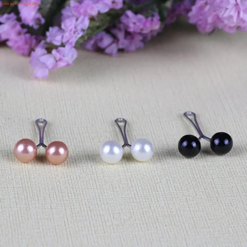 F92D Muslim Women Scarf Clip Pin Hijab Stainless Steel Hairpin Muslim Fashion Yarn Scarf Clip Pin  Muslim Fixed Pins