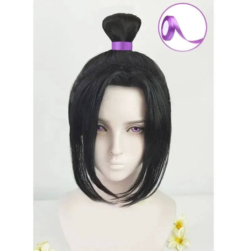 Anime Mo Dao Zu Shi Grandmaster of Demonic Cultiion Wei Wuxian Lan Wangji Cosplay Wig for Halloween Party