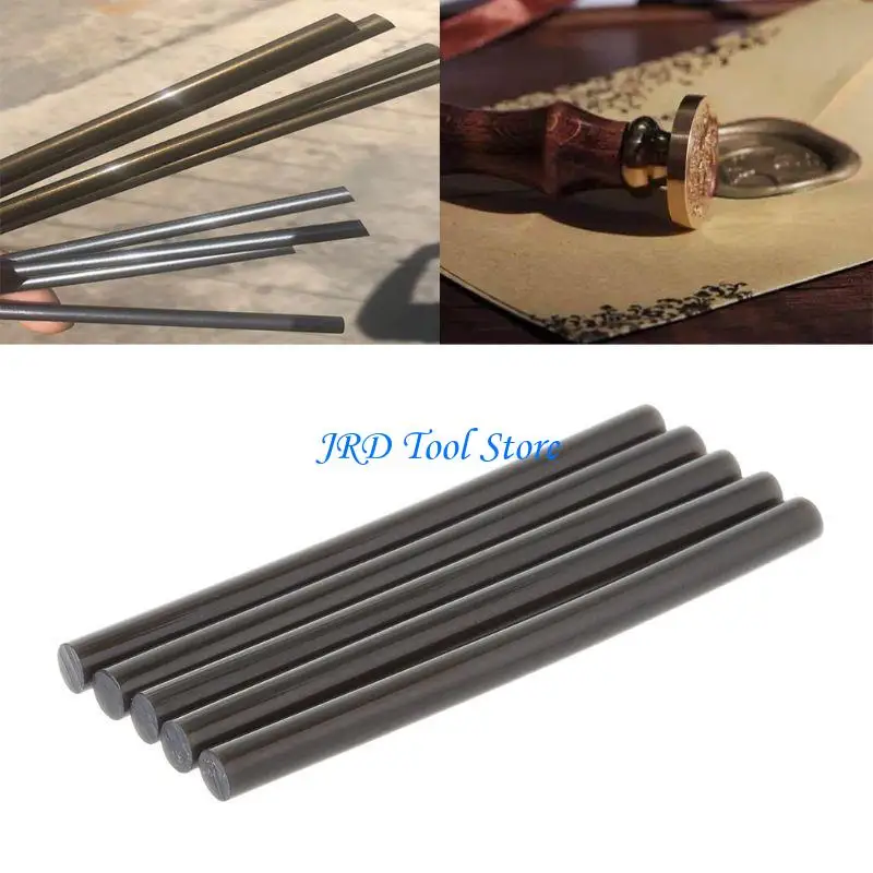 A2UD 5pcs 7x100mm Sticchi colla a fusione a caldo per pistola per colla per riscaldamento elettrico strumento artigianale