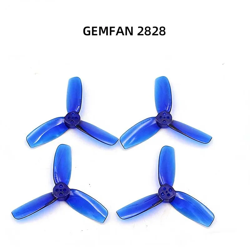 GEMFAN 2828 2.8-inch 200mm FPV Racing Drone Football Tri-Blade Propeller