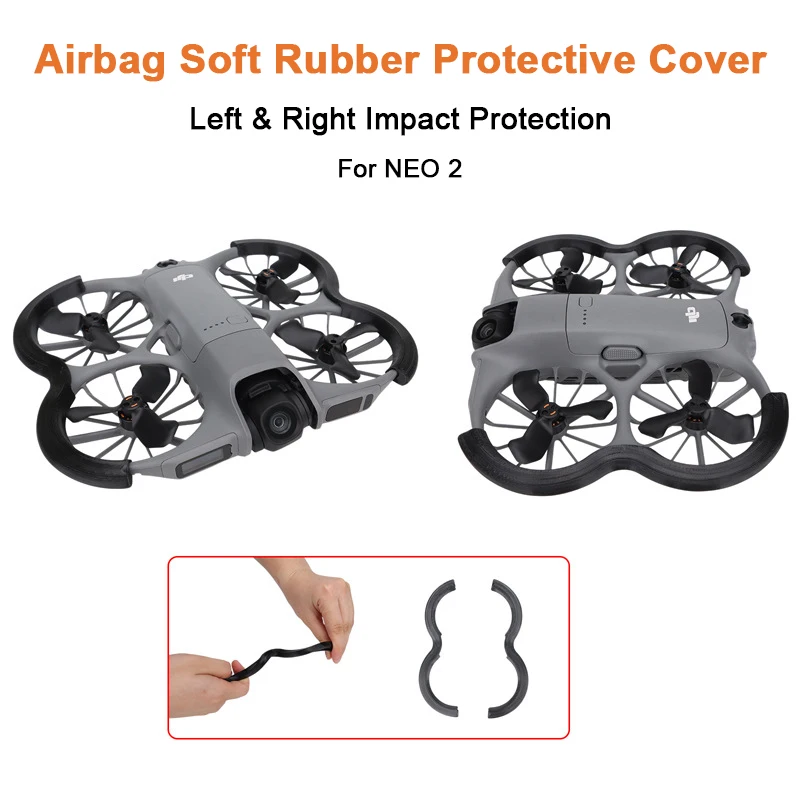 

Shock Absorption Soft Gel Protective Cover for DJI NEO 2 Anti-Scratch Anti-Collision Ring Guard Accessories Replacement Parts