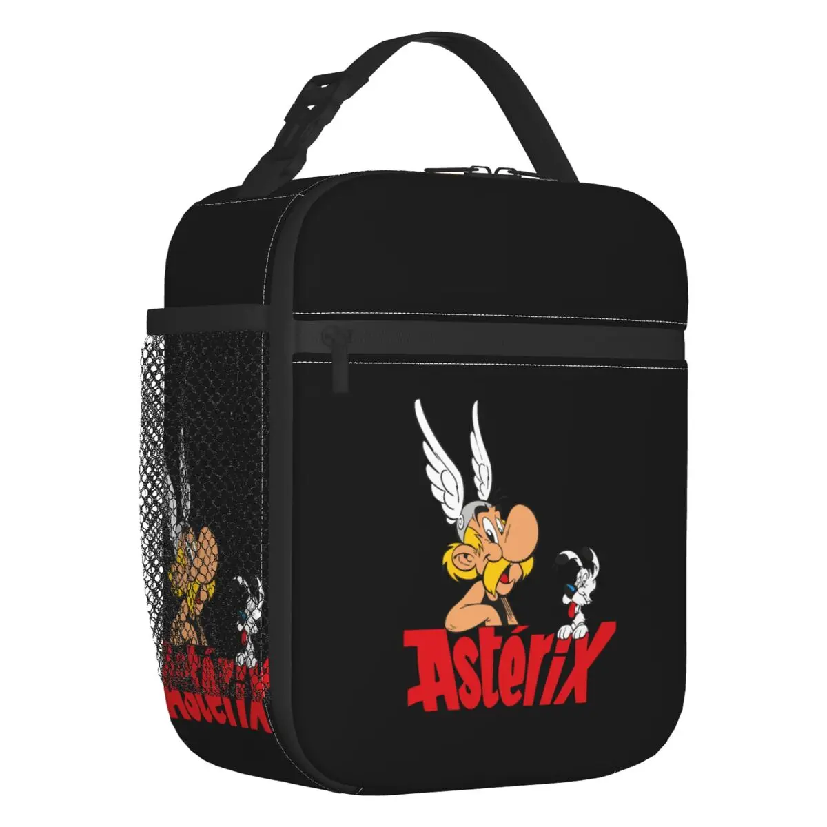 Adventure Manga Asterix Thermal Insulated Lunch Bags Women Dogmatix Obelix Manga Resuable Lunch Container Multifunction Food Box