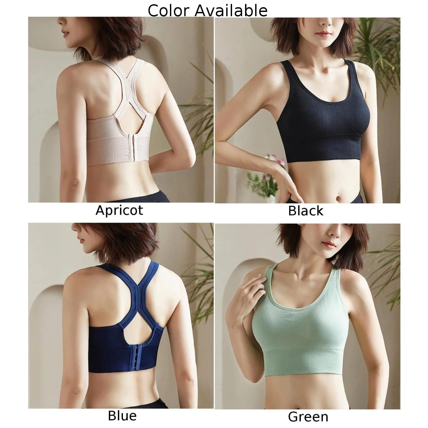 ملابس رياضية كاجوال للنساء ملابس رياضية جميلة من الخلف حمالة صدر رياضية مناسبة لربيع العلامة التجارية الجديدة نسيج عالي التمدد #6