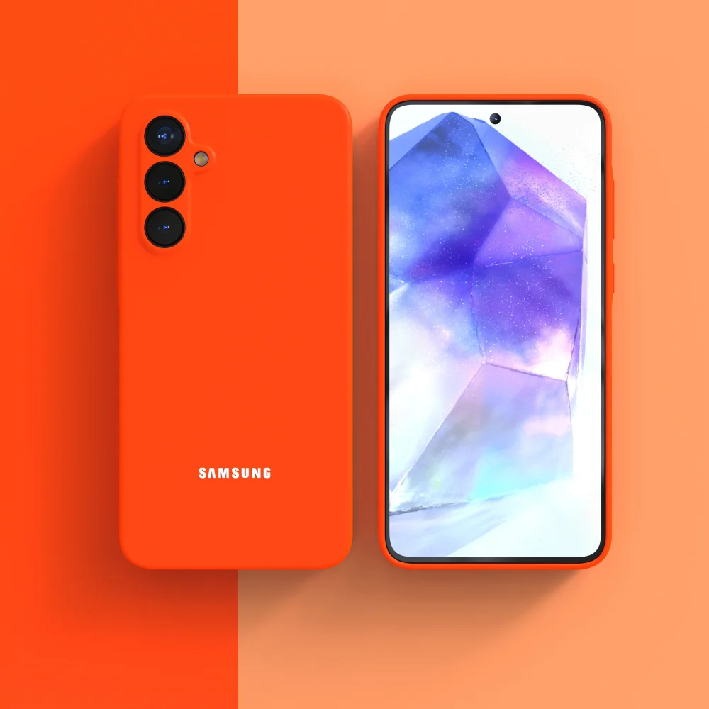 Samsung Galaxy A17 A55 A35 A15 A56 A36 A16 A53 A54 A52 hoesje vloeibare siliconen telefoon achterkant hoesje voor S26 S25 S24 S23 S22 shell