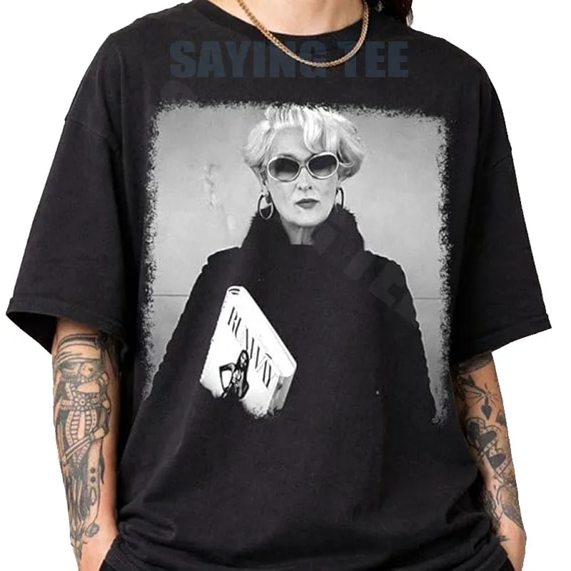 Camiseta Miranda Priestly, Camiseta Retro Devil Wears Prada, Camiseta Gráfica Fashion Boss Lady, Regalo Unisex, Ropa Urbana Novedosa