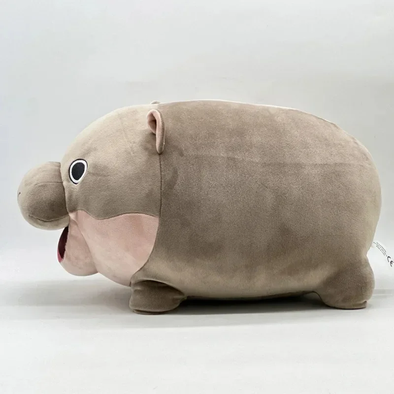 Moo Deng Hippo pluche pop schattige en zachte cartoon poppen kamerdecoratie verjaardagscadeaus voor kinderen