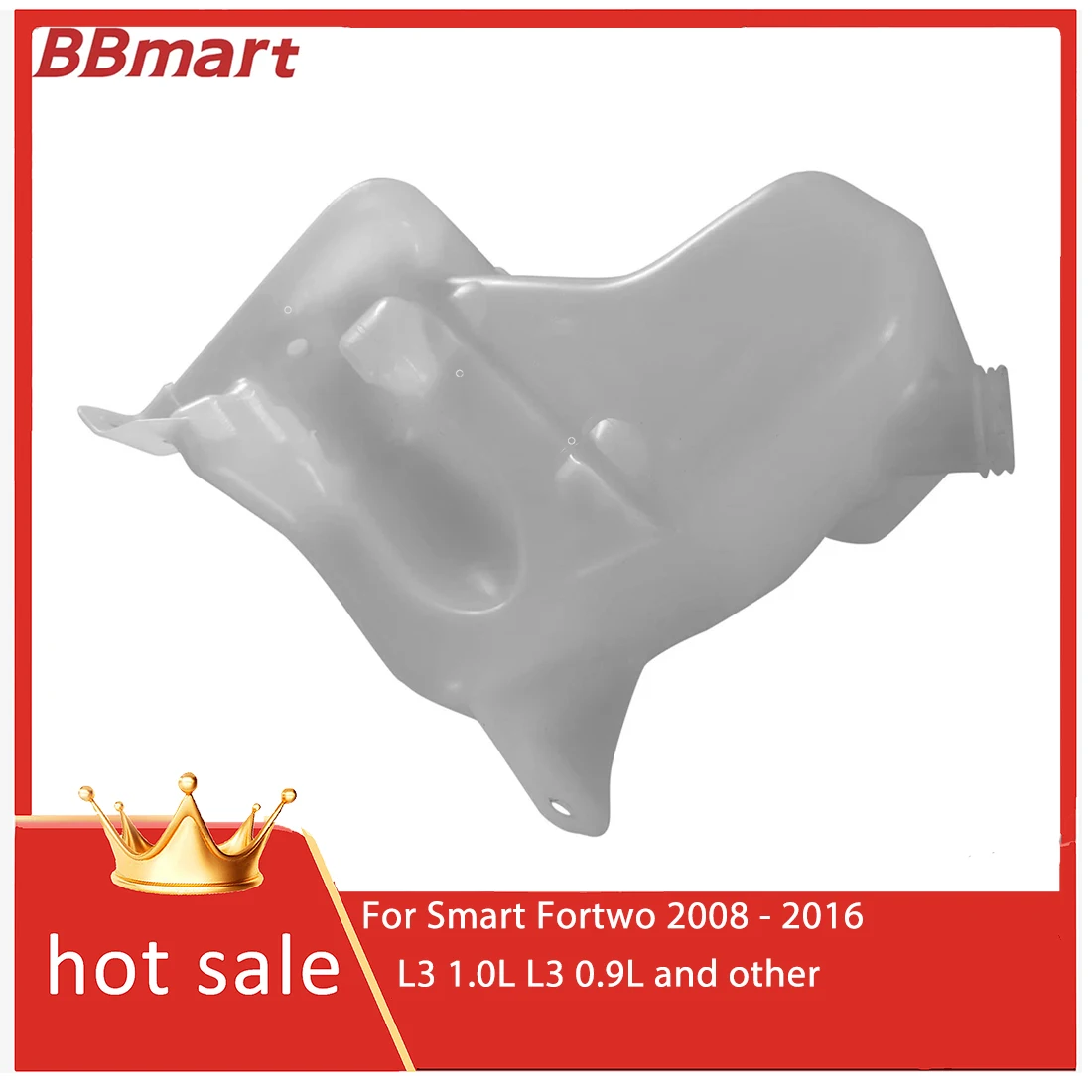 

4518600260 Wiper Windshield Washer Tank for Smart Fortwo 2008 - 2016 L3 1.0L L3 0.9L and other.BBmart