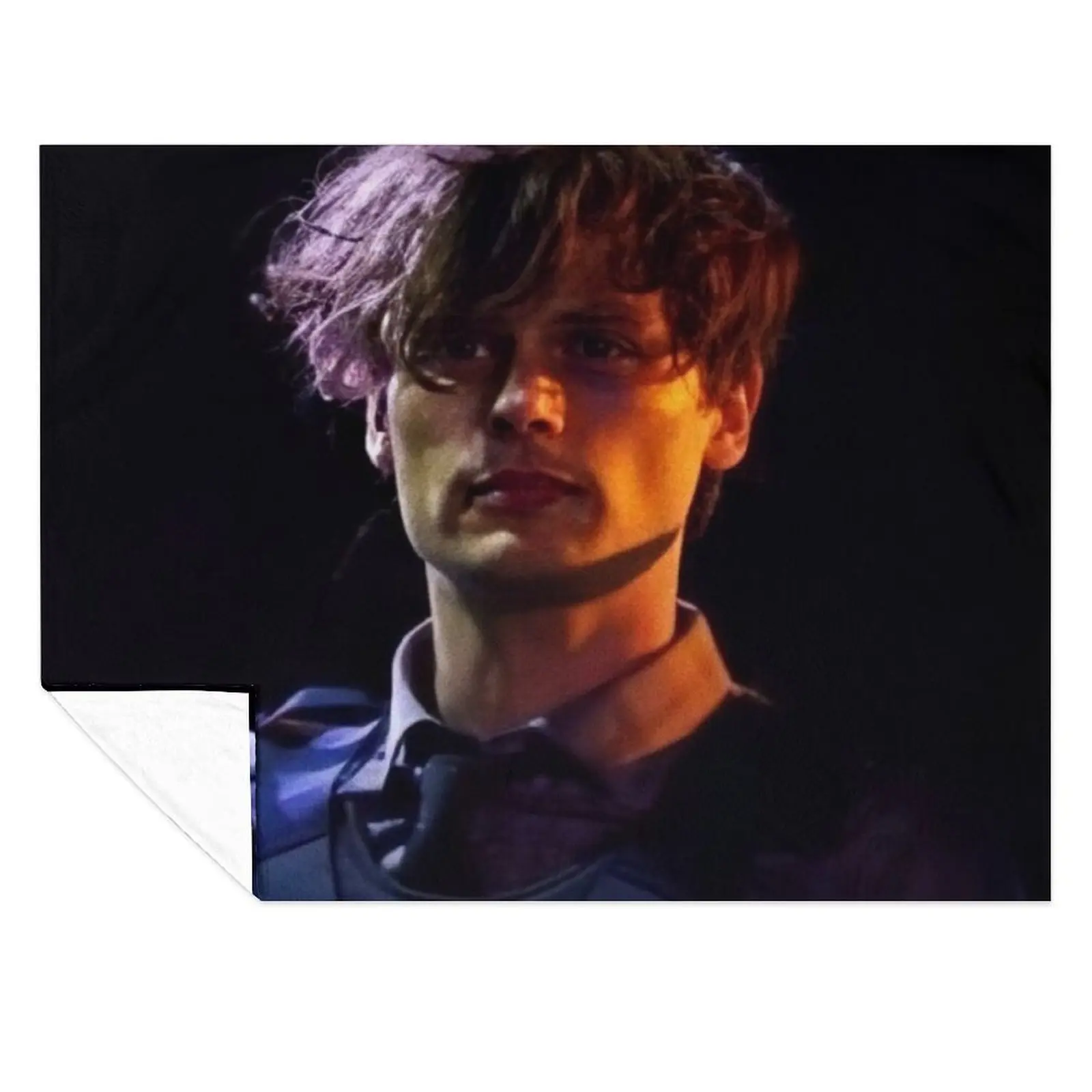 

fbi vest gubs 2.0 Throw Blanket Luxury Throw Plaid on the sofa anime Blankets