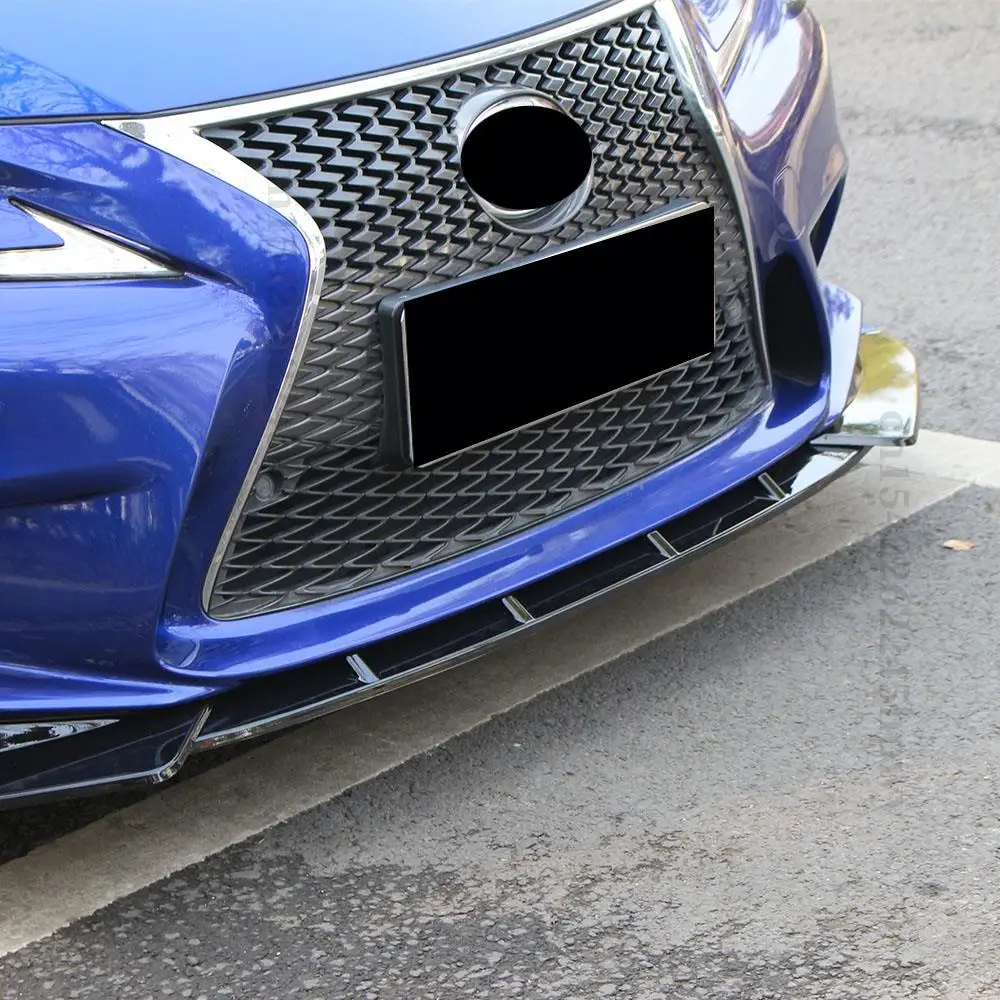 المصد الأمامي الشفاه الذقن معدات الحماية اكسسوارات الديكور الفاصل التصميم تجميل لكزس IS F-SPORT 2013 2014 2015 2016