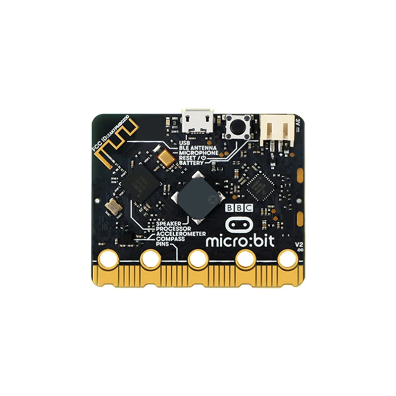 BBC Micro:Bit V2.2 Microbit Development Board Education Programm Learning Kit for School DIY Project steam