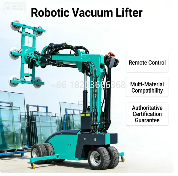 YG Customized 800kg Vacuum Lifter For Handling And Processing Heavy And Large Glass Glazing Tools Versatile For Displaying Glass
