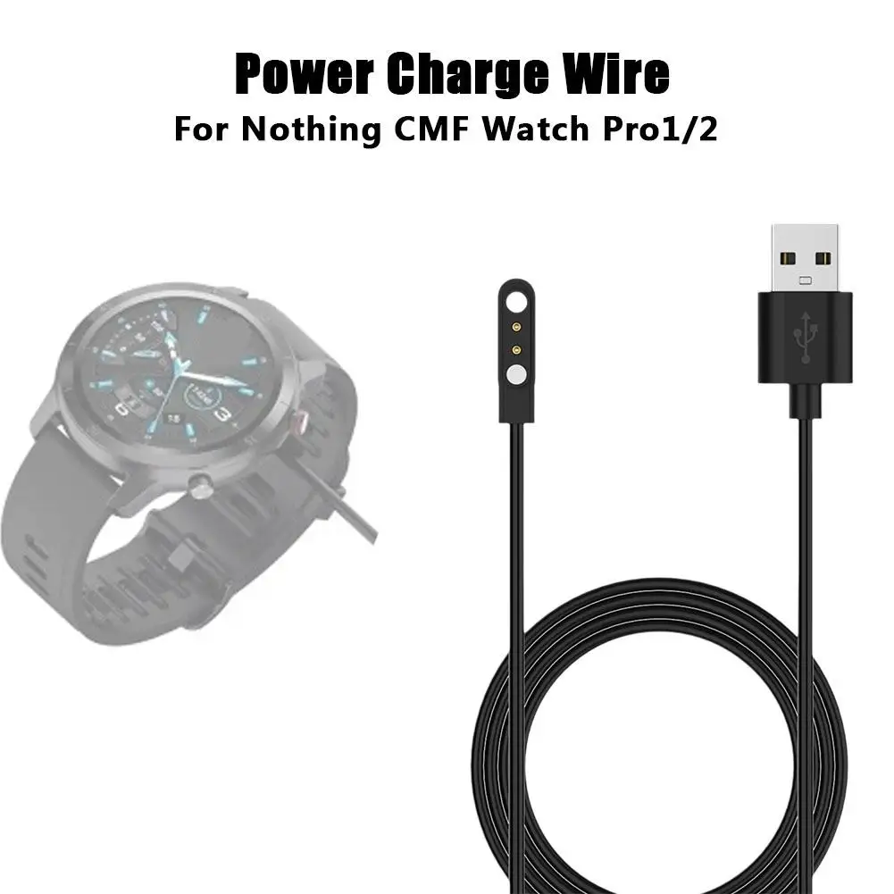 Cable de carga magnético para reloj, accesorio para CMF BY NOTHING Watch Pro 1/2, portátil, 5V, Smart K4F4