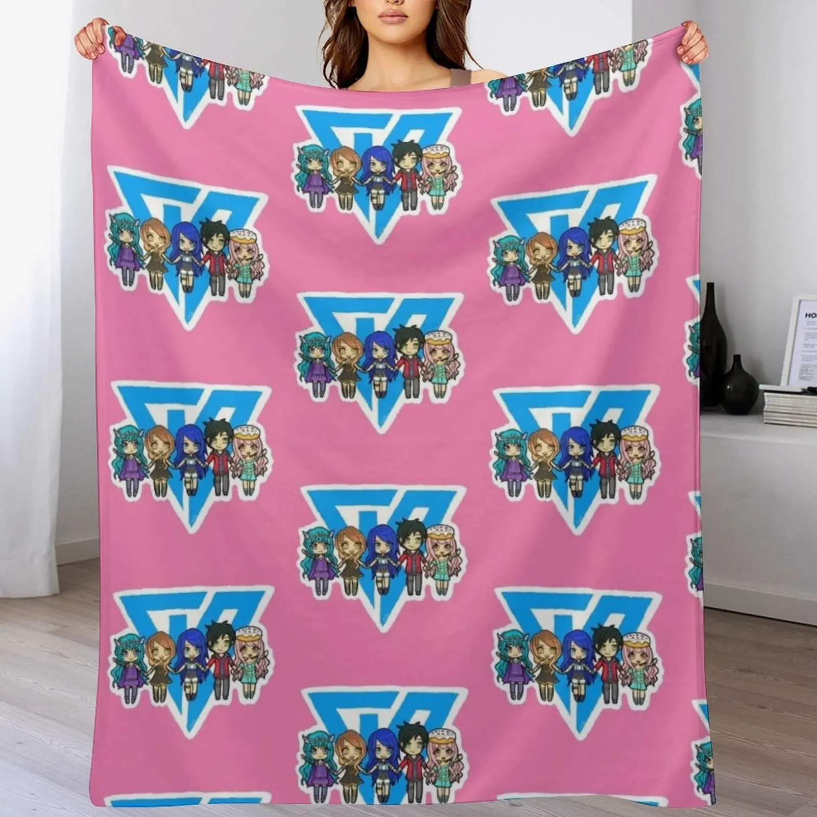 

The Krewwith a K Throw Blanket Long Lasting Soft Plush Blanket for Daily Use