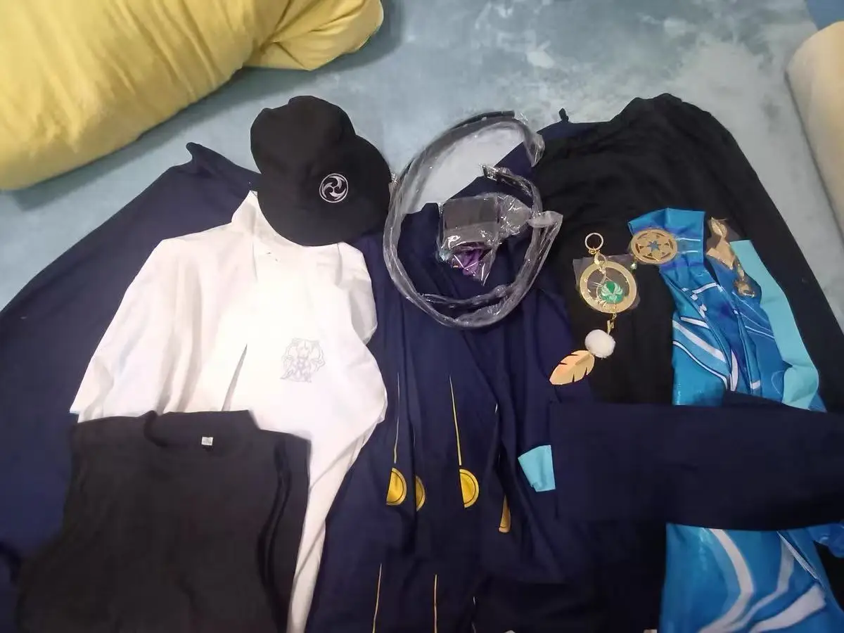 Wanderer Doujin Cosplay Costume Game Genshin Impact DUDU-SR Genshin Scaramouche Wanderer Hat Casual Wear Costume view 4