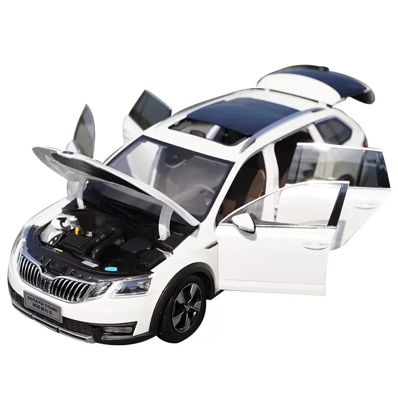 Diecast 1:18 Scale  SKODA OCTAVIA Car Model Alloy Vehicle Metal Simulation Toy Collectible Adult boys Souvenir Gift Hobby & Toys