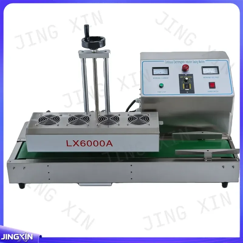 custom for 6000A Electric Heat Sealing Machine Continuous Induction Sealer for Plastic Bags Automatic Packaging Tool