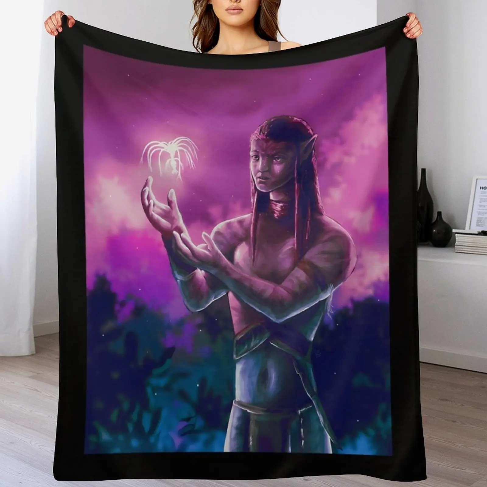 

Returning home Throw Blanket Luxurious Soft Blanket Holiday Gift for Family