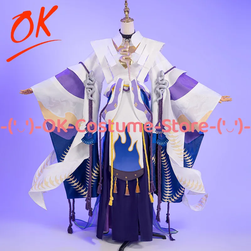 Disfraz de Onmyoji SP Orochi, conjunto de kimono magnífico, traje de personaje de videojuego de anime, uniforme para fiesta de Halloween y carnaval