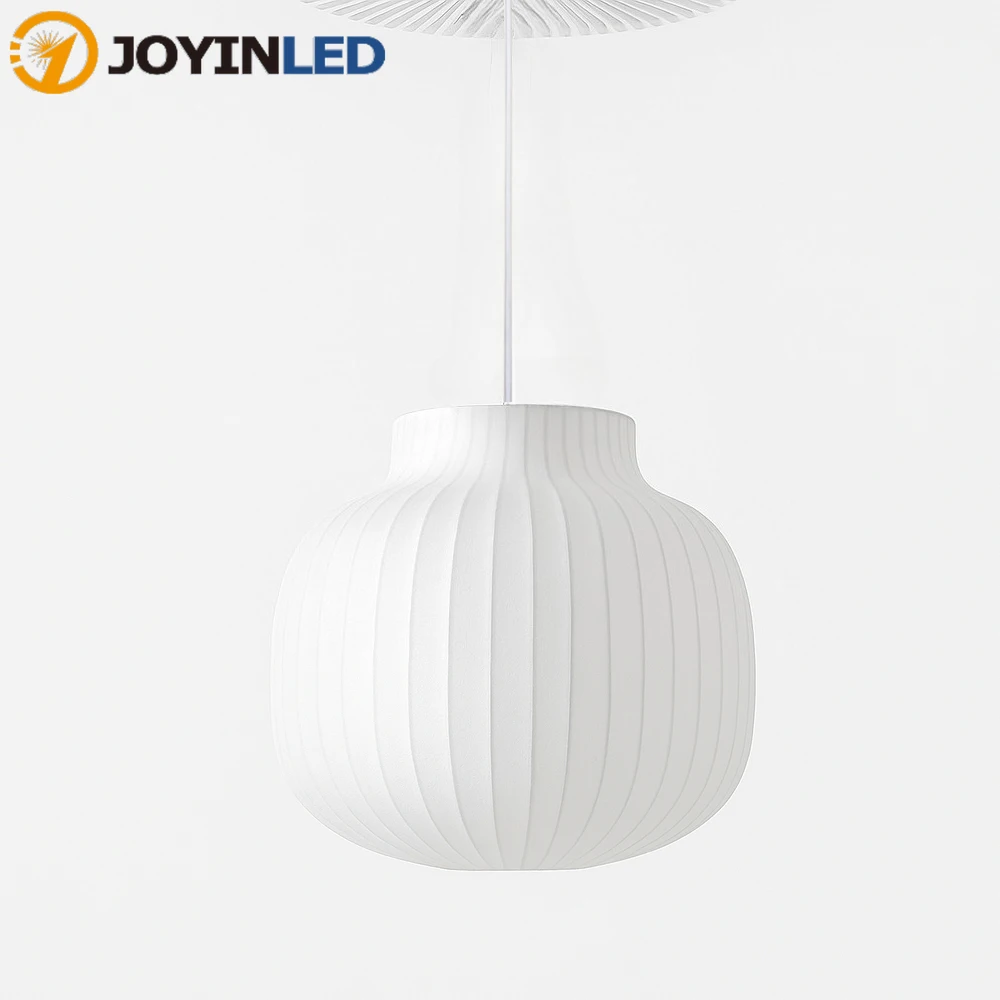 

JOYINLED Denmark Designer Silk Pendant Lamp 30/50CM Living Room Hotel Hall Restaurant Hanging Lamp Home Decoration LED Lighting