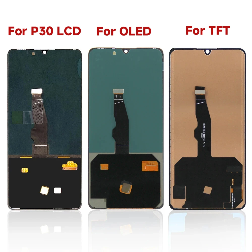 For HUAWEI P30 6.1\'\'For ELE-L29 ELE-L09 AL00 TL00 ELE-L04 LCD Display Touch Screen Digitizer Assembly Replacement