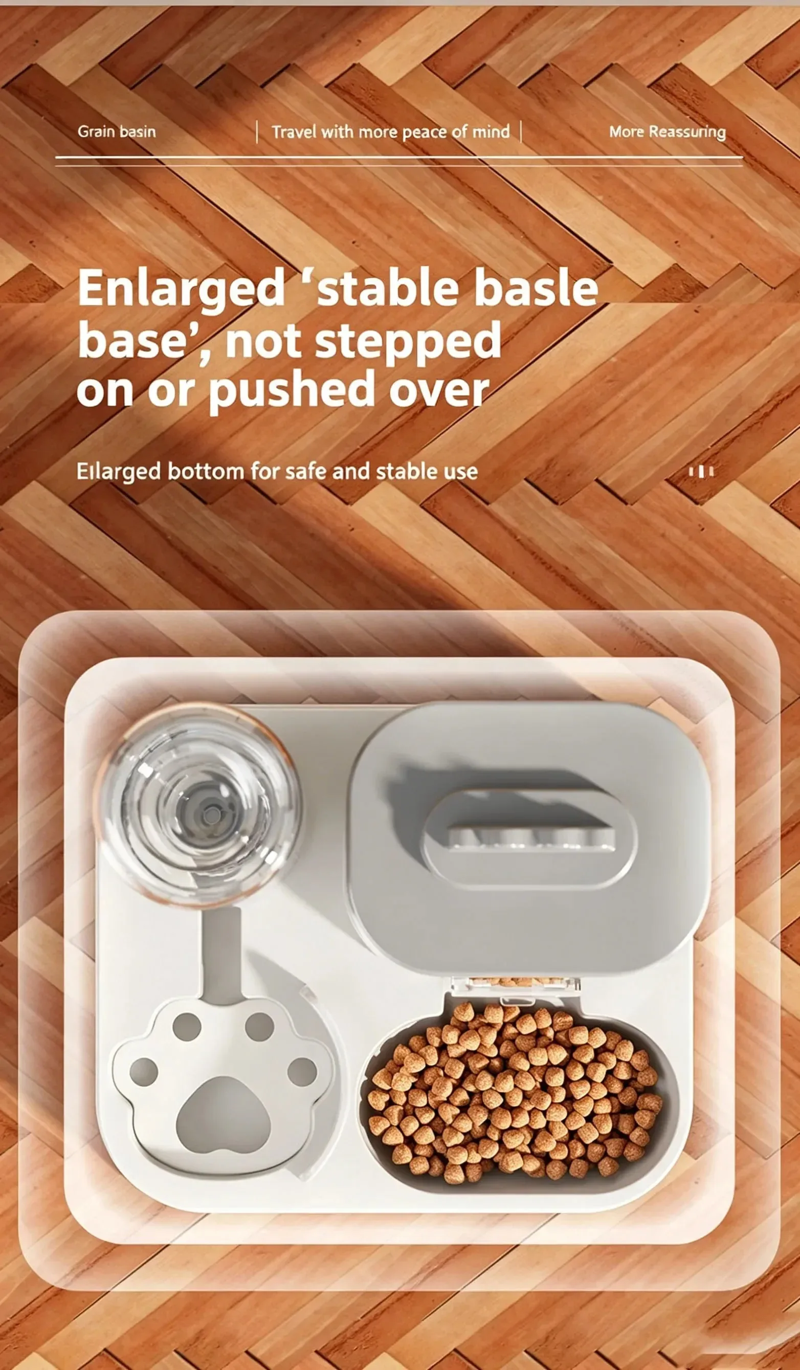 2 in 1 Pet Feeder Water Dispen - Royal Canin Food Medium 评论和价格