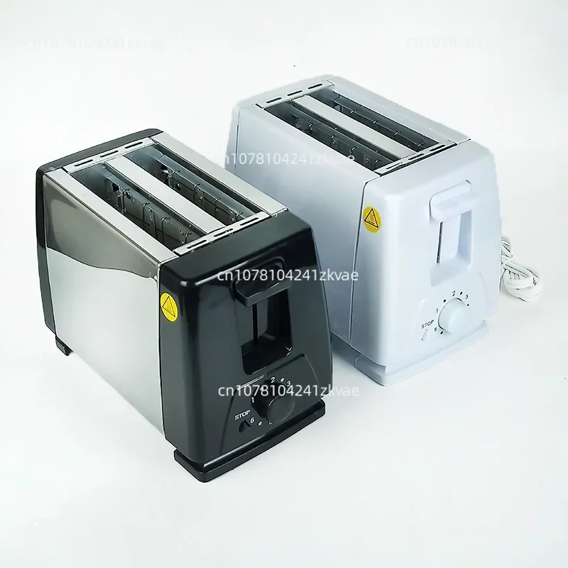 110V 220V Double Slot Toaster, Double-sided Heating Bread & Sandwich Maker, Removable Crumb Tray Home Breakfast Baking Oven