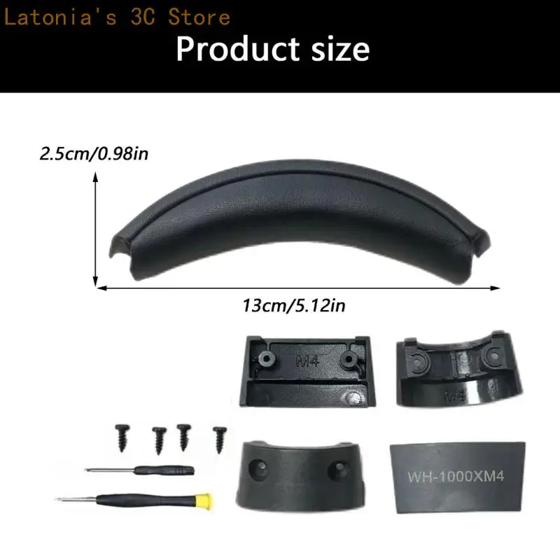 Stirnband Kissen Für WH1000XM4 Kopfhörer Komfortable Tragen Reparatur Teile X3UB – Detail 6