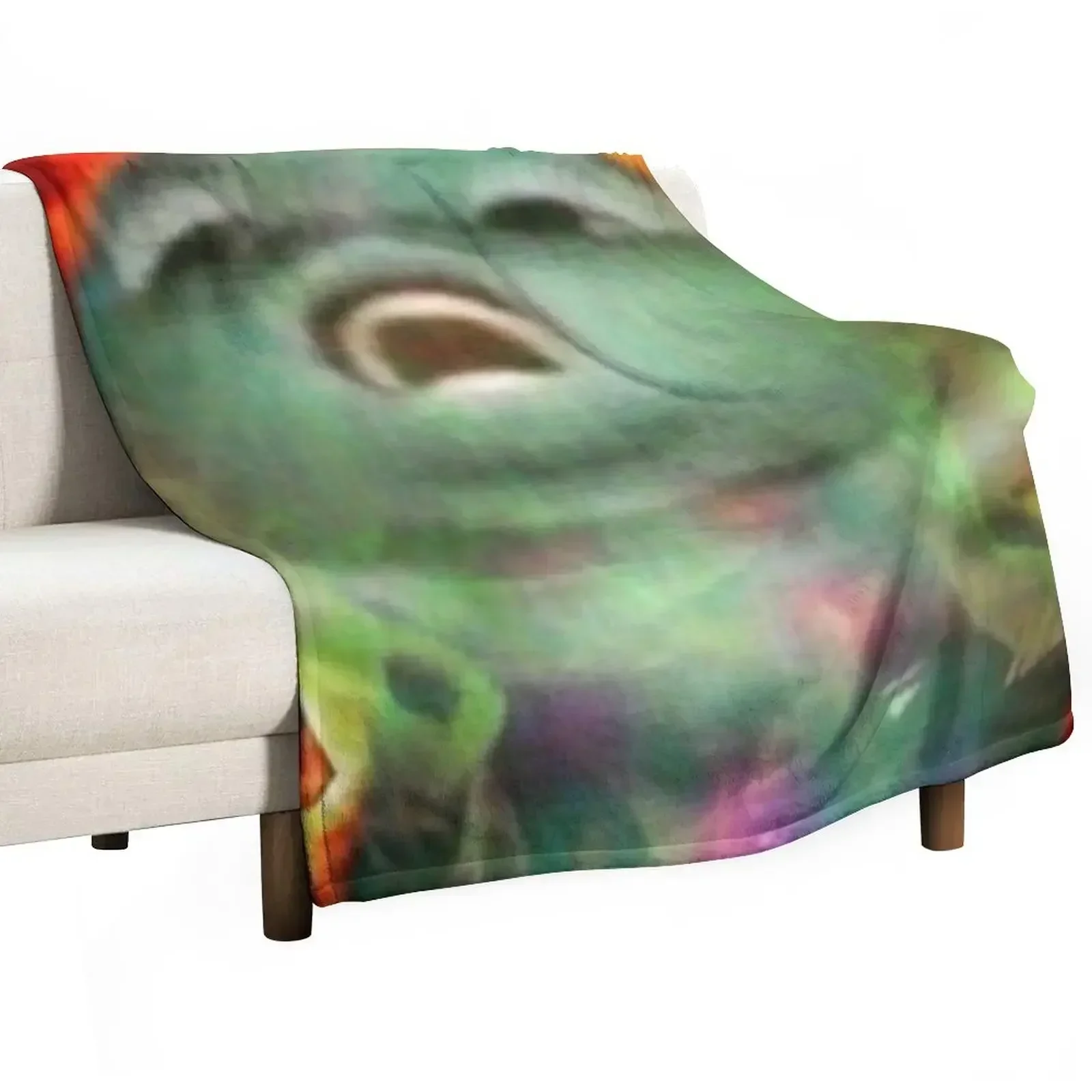 

bibble meme Throw Blanket Soft Warm Blanket Gift for Grandparents