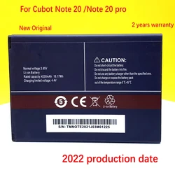 NEW Original Battery For Cubot Note 20 /Note 20 Pro Mobile Phone In Stock Latest Production High Quality Battery+Tracking Number