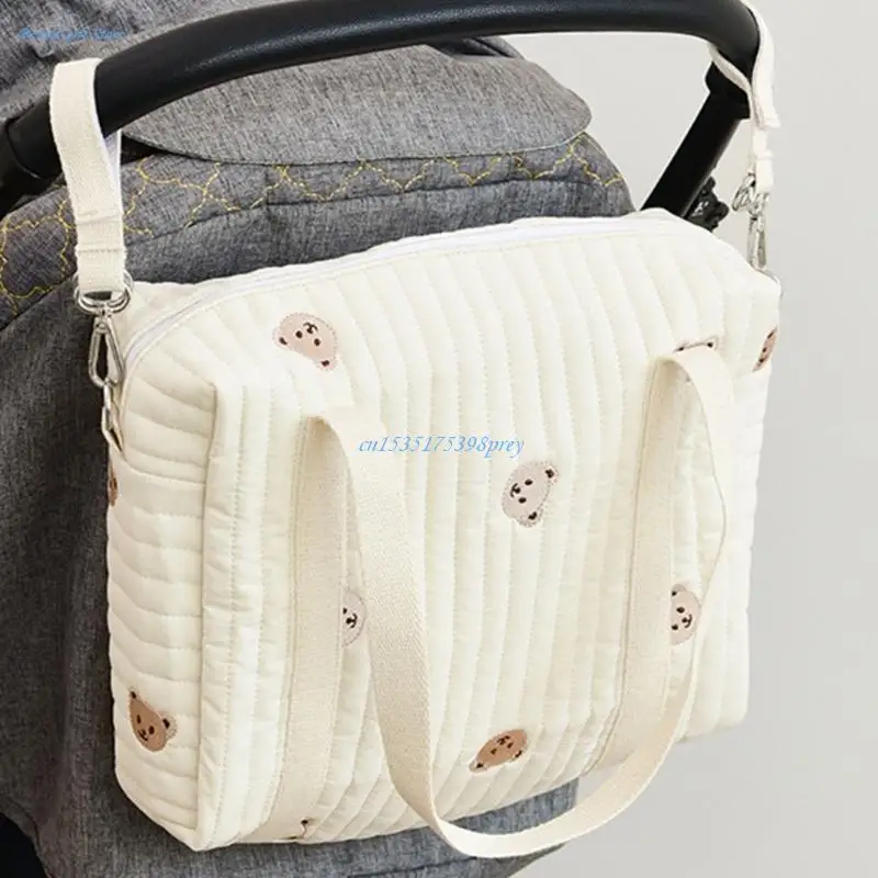 Pram Stroller Organiser Large Capacity Pram Pushchair Mummy Storage Bag Multi-pattern Design for Baby Pram Accessories