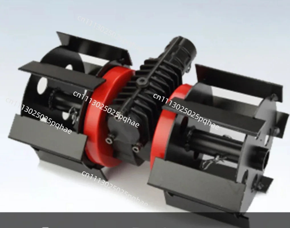 Weeding Loosening Wheel Assembly for Lawn Mower, Deep Plowing Trenching Hard Soil Loosening Spare Parts